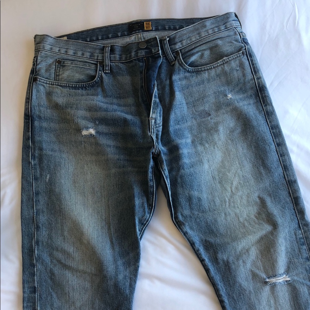 J Crew Kaihara Denim Jeans Slim Cut